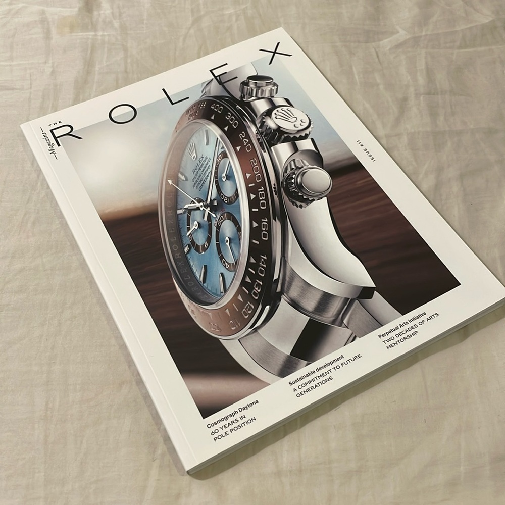 Rolex Watch Collection coffee table home decor book magazine
